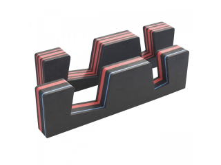 YATE Stojan na terčovnice, 7+14 cm, pěna 60 x 18 cm (set 2 ks)