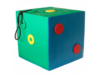 YATE CUBE Polimix terč, 30 cm, barevná, se závěsem, var. 1