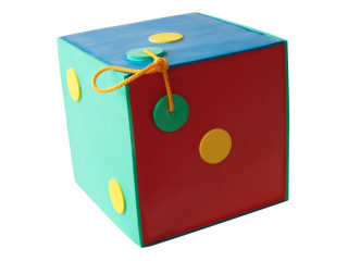 YATE CUBE Polimix terč, 30 cm barevná, se závěsem, var. 3