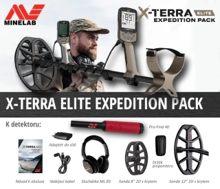 Detektor kovů Minelab X-Terra ELITE EXPEDITION