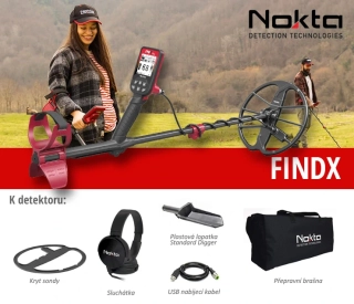 Detektor kovů Nokta FindX