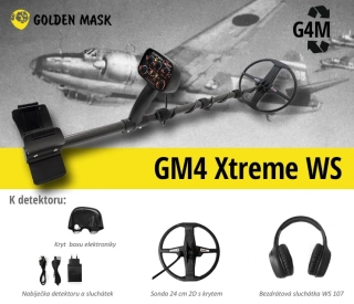 Detektor kovů Golden Mask GM4 Xtreme 24 WS