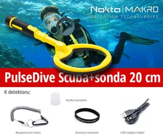PulseDive Scuba detektor 8"