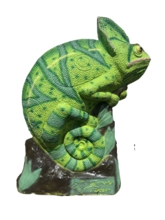 3D terč SRT, chameleon zelený, terč