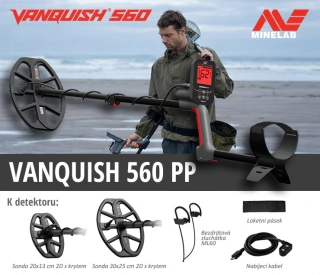 Detektor kovů Minelab Vanquish 560 PRO PACK