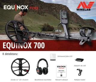 Detektor kovů Equinox 700