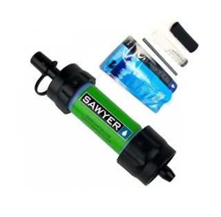 Filtr na vodu, Sawyer Mini Water Filtration System Green