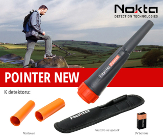 Nokta New - vodotěsný dohledávací detektor
