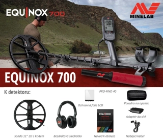 Detektor kovů Equinox 700
