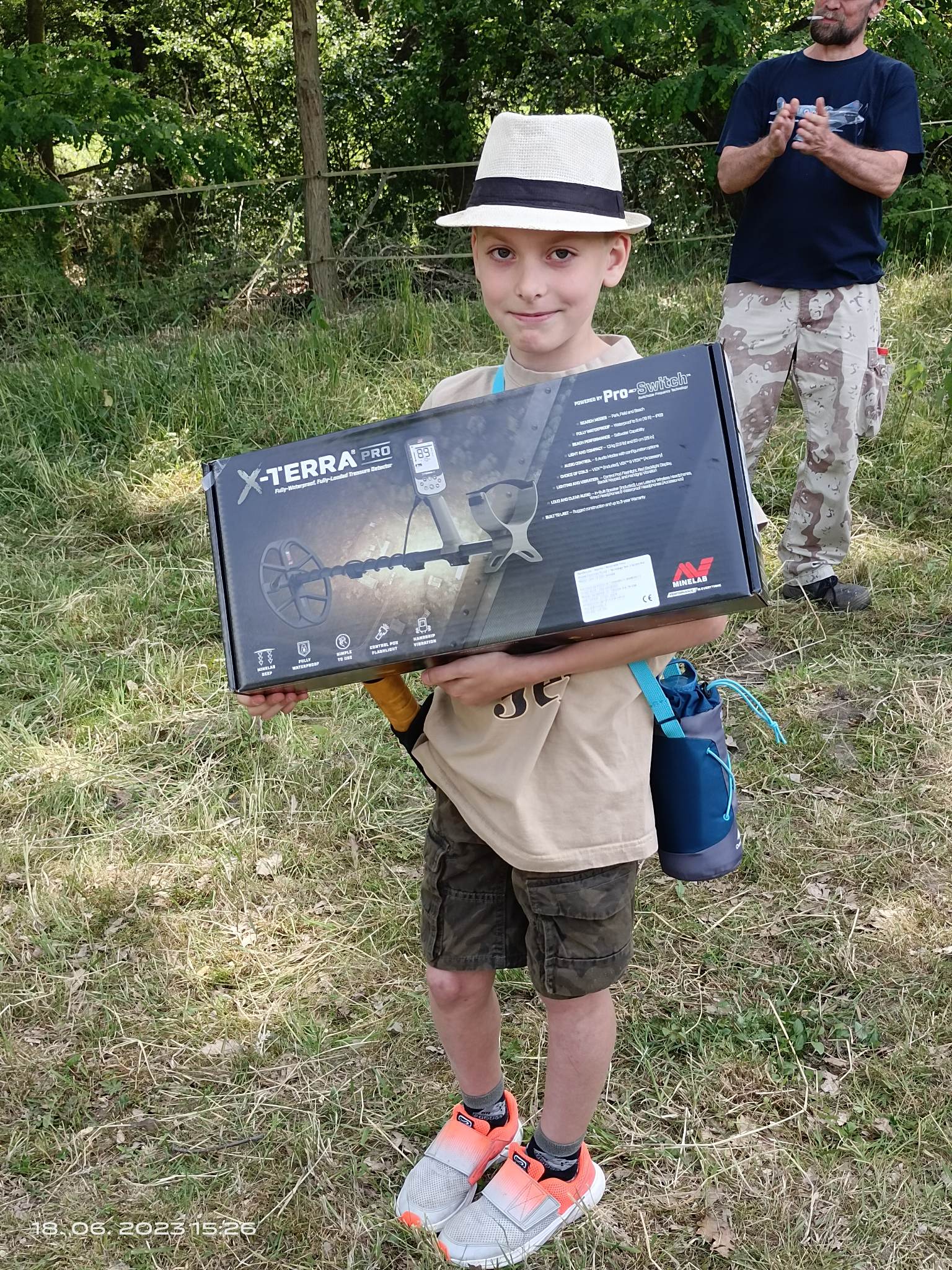 Výherce detektoru Minelab X Terra